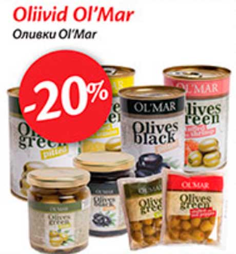 Oliivid Ol´Mar  -20%