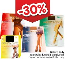 Golden Lady sukkpüksid, sukad ja põlvikud -30%