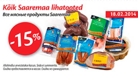 Kõik Saaremaa lihatooted  -15%