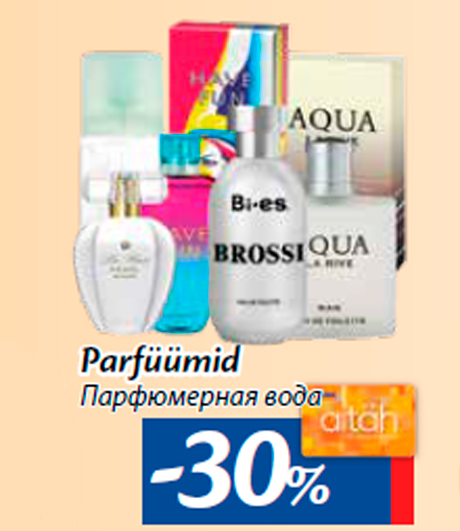 Parfüümid -30%