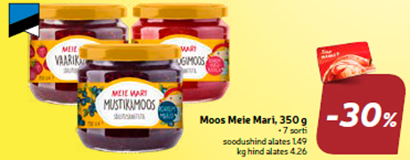 Moos Meie Mari, 350 g  -30%
