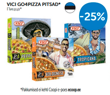 VICI GO4PIZZA PITSAD*  -25%