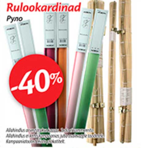 Rulookardinad  -40%