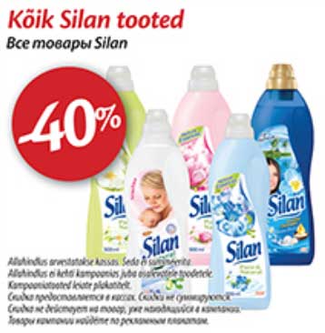 Kõik Silan tooted -40%