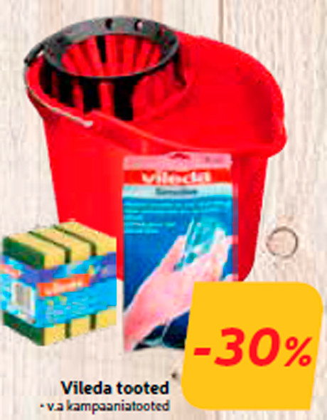 Продукты Vileda  -30%
