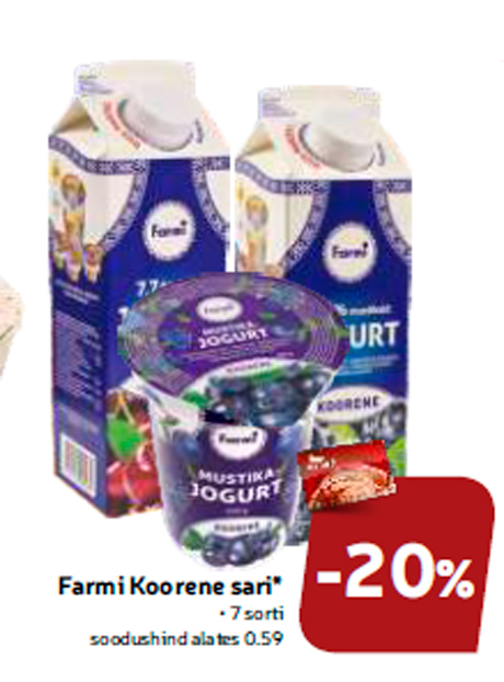 Farmi Koorene sari*  -20%