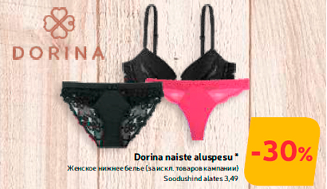 Dorina naiste aluspesu *  -30%