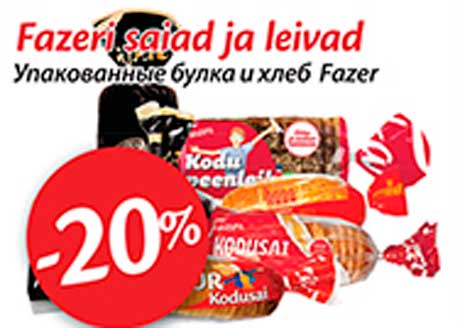 Fazeri saiad ja leivad -20%