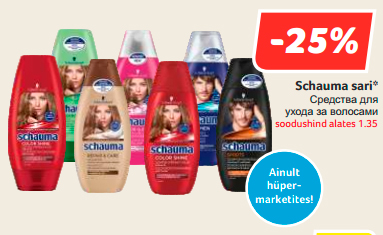 Schauma sari*  -25%