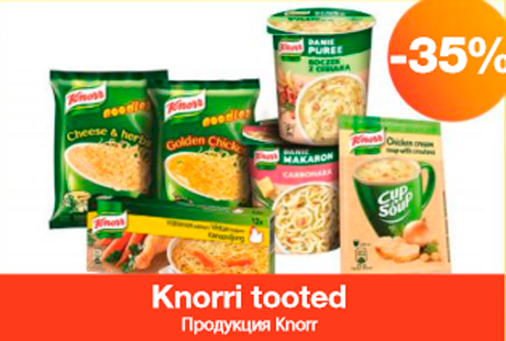 Knorri tooted  -35%