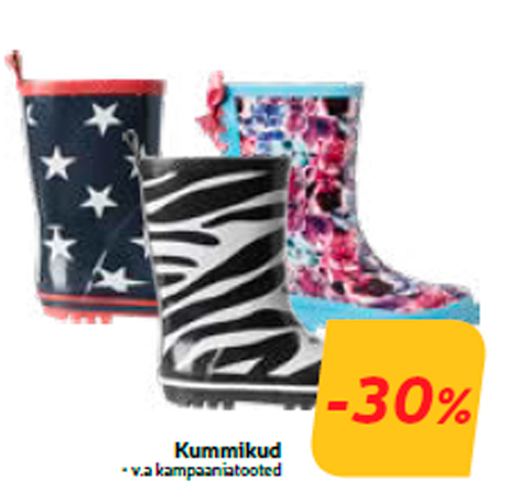 Kummikud  -30%
