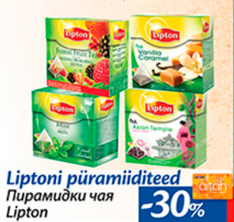 Liptoni püramiiditeed  -30%