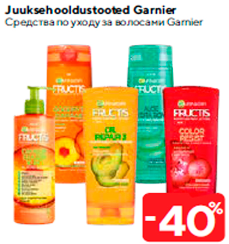 Juuksehooldustooted Garnier  -40%