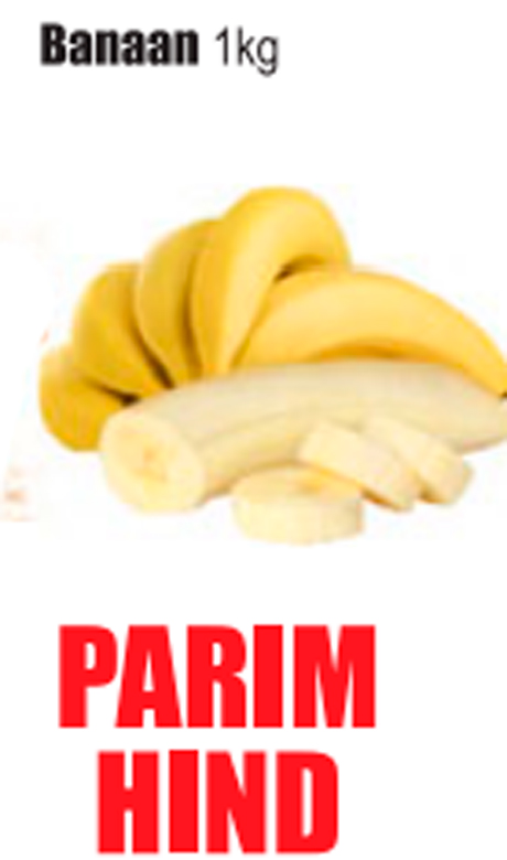 Banan 1 kg - PARIM HIND