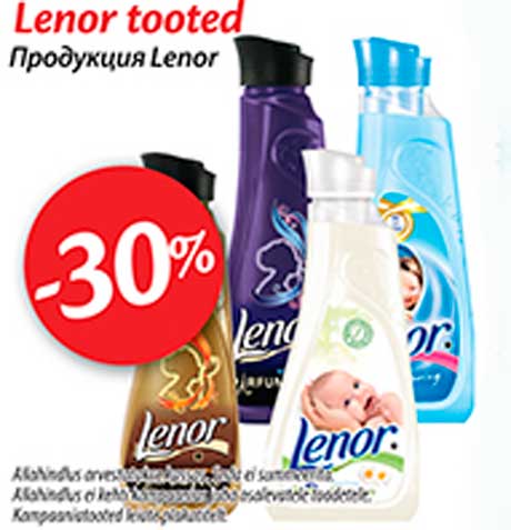 Lenor tooted -30