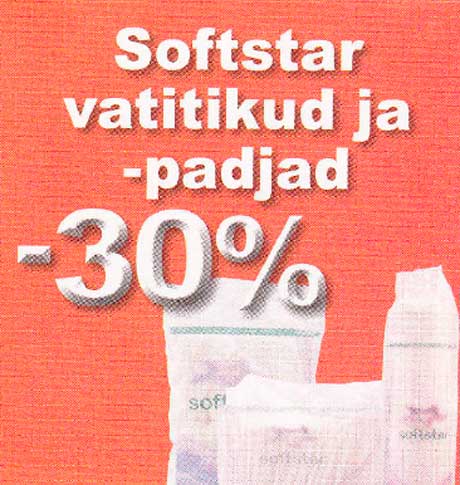 Softstar vatitikud ja -padjad 