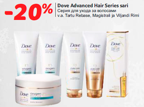 Dove Advanced Hair Series sari -20%