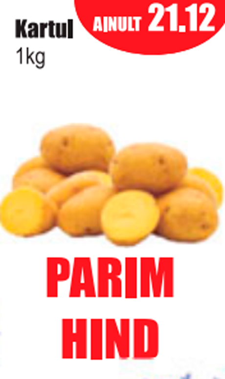 Kartul, 1kg  -  PARIM HIND