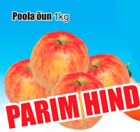 Poola õun 1 kg -  PARIM HIND