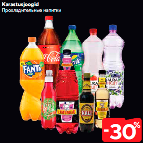 Karastusjoogid  -30%