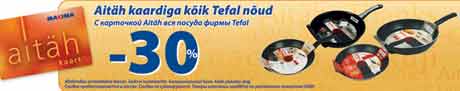 Tefal nõud