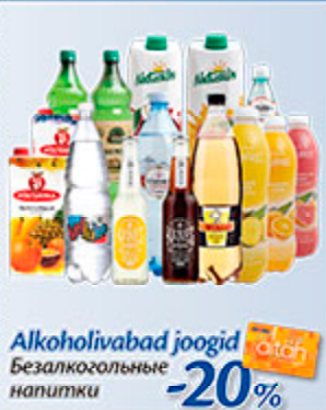 Alkoholivabad joogid  -20%