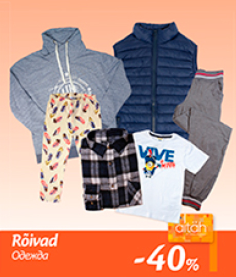 Rõivad  -40%