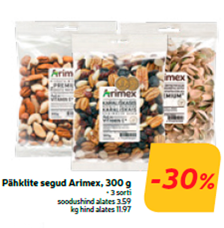 Pähklite segud Arimex, 300 g
