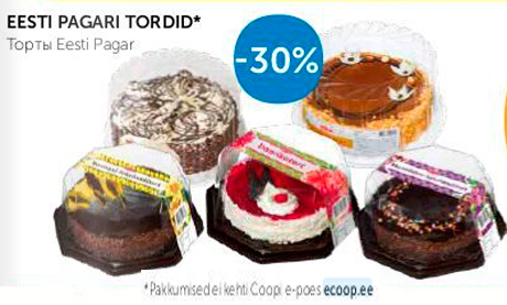 EESTI PAGAR TORDID*  -30%