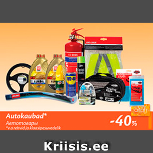 Autokaubad*  -40%