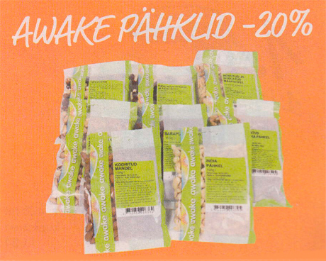 AWAKE PÄHKLID  -20%