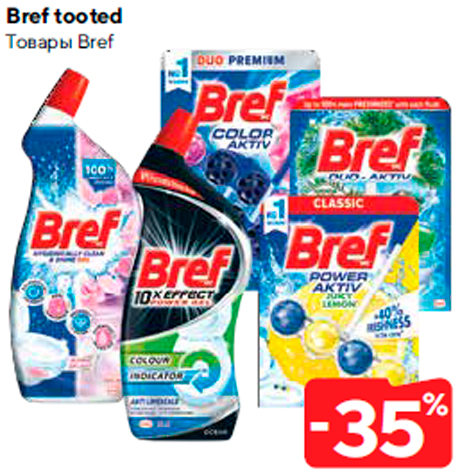 Bref tooted  -35%