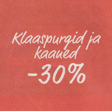 Klaaspurgid ja kaaned  -30%