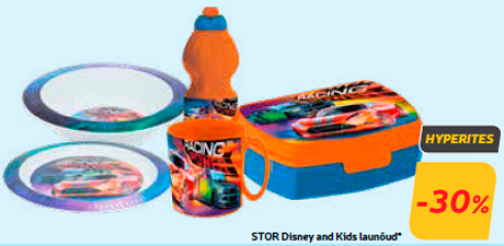 STOR Disney and Kids launõud* -30%