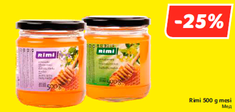 Rimi 500 g mesi -25%