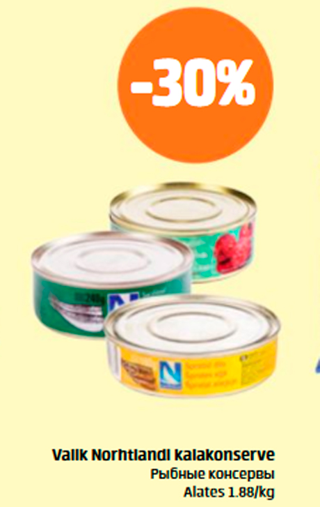 Valik Northland kalakonserve  -30%