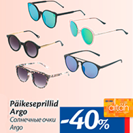 Päikeseprillid Argo  -40%