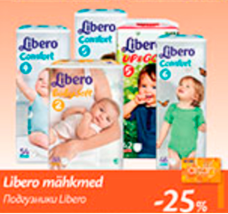 Libero mähkmed  -25%