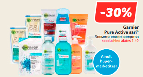 Garnier Pure Active sari*  -30%