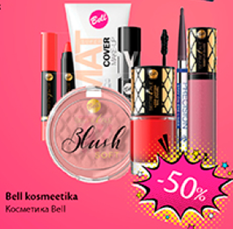 Bell kosmeetika  -50%