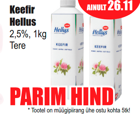 Keefir Hellus - PARIM HIND