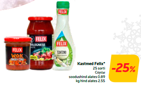 Kastmed Felix*  -25%