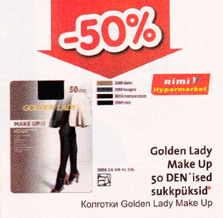 Golden Lady Make UP 50 DEN