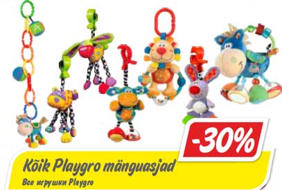 Kõik Playgro mänguasjad -30%