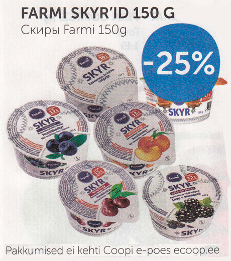 FARMI SKYR´ID 150 G  -25%