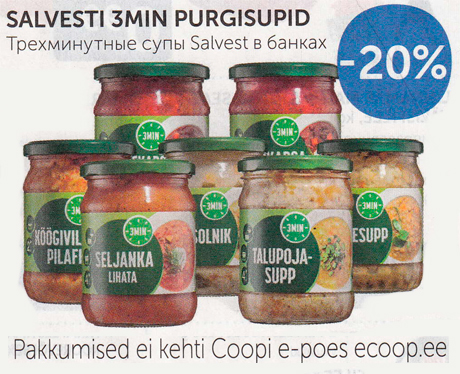 SALVESTI 3MIN PURGISUPID  -20%