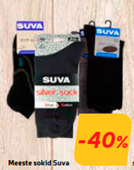 Meeste sokid Suva  -40%