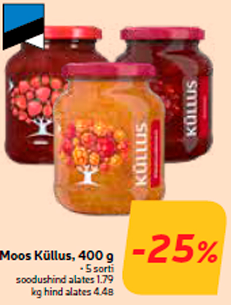 Moos Küllus, 400 g
