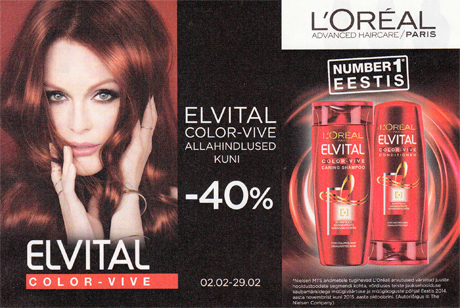 ELVITAL  COLOR-VIVE ALLAHINDLUSED KUNI  -40%