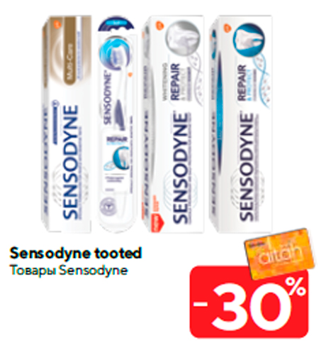 Sensodyne tooted -30%